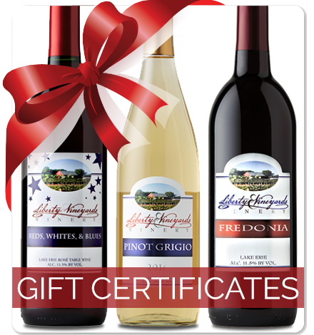 Liberty Vineyards Gift Certificates